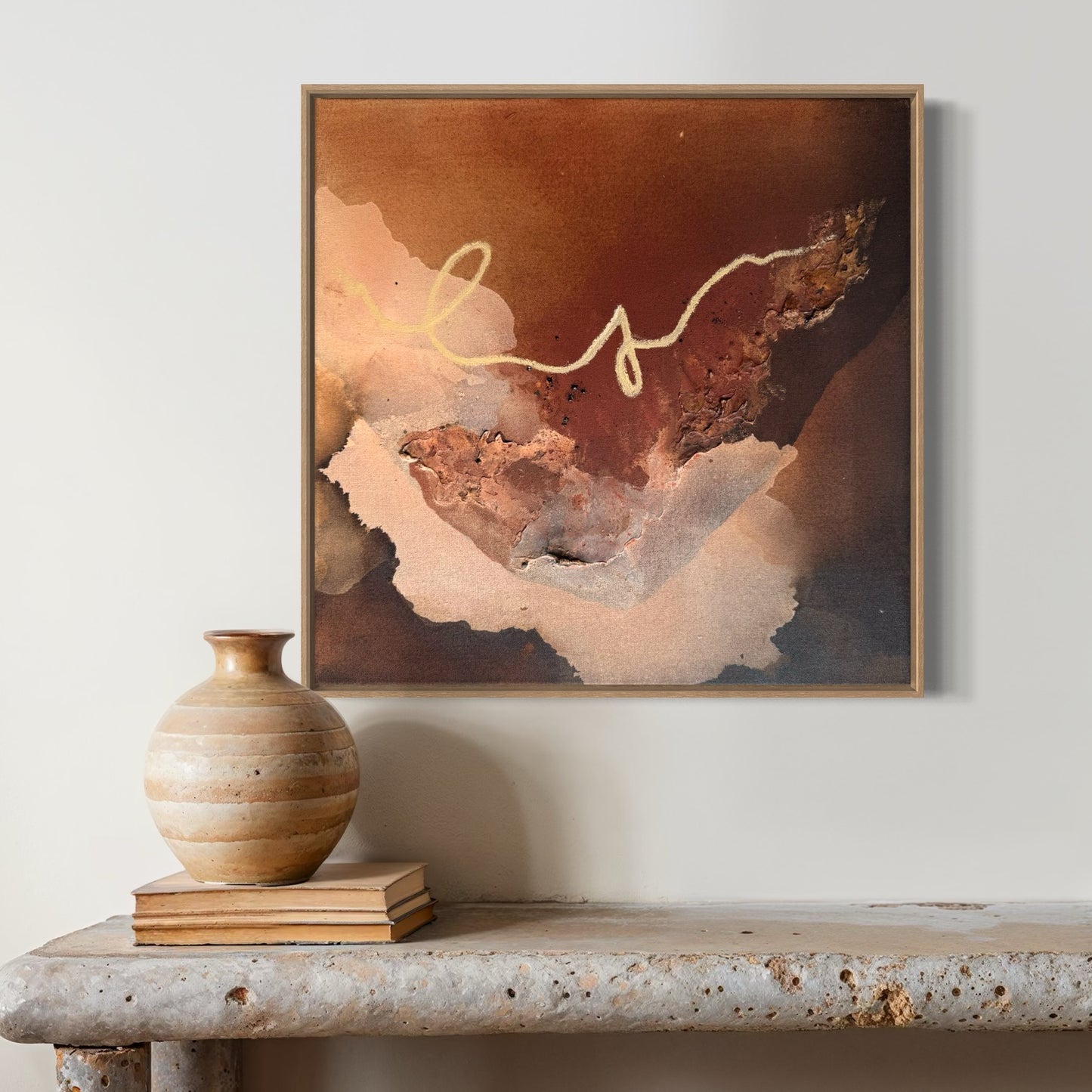 Open Edition Canvas Print - Of Earth