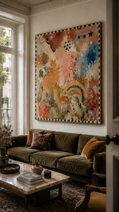 Limited Edition Personalised Canvas Print - Peaceful Presence