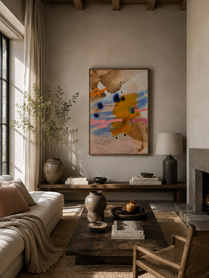Limited Edition Personalised Canvas Print - Peaceful Presence